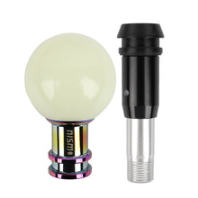 Load image into Gallery viewer, Brand New Universal Jdm Nismo Round Ball Glow in Dark Green Automatic Car Racing Gear Shift Knob Shifter M12 M10 M8