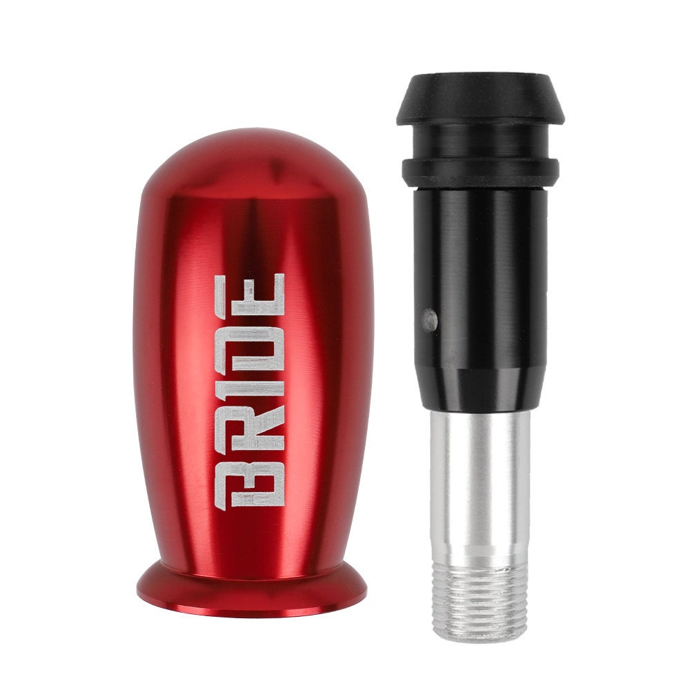 Brand New Bullet BRIDE Red Aluminum Automatic Transmission Car Gear Shift Knob Shifter level