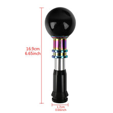 Load image into Gallery viewer, Brand New Universal Jdm Ralliart Round Ball Black Automatic Car Racing Gear Shift Knob Shifter M12 M10 M8
