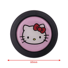 Load image into Gallery viewer, Brand New Universal Anime Hello Kitty Hentai Car Horn Button Black Steering Wheel Center Cap