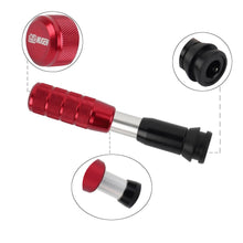 Load image into Gallery viewer, Brand New Universal Mugen Red Aluminum Automatic Gear Stick Shift Knob Shifter Lever Head