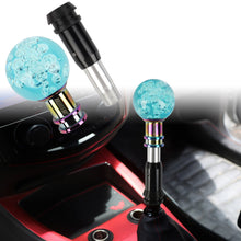 Load image into Gallery viewer, Brand New Universal Jdm Ralliart Round Ball Green Crystal Bubble Automatic Car Racing Gear Shift Knob Shifter M12 M10 M8