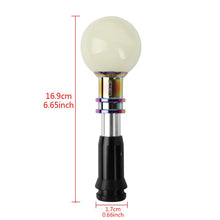Load image into Gallery viewer, Brand New Universal Jdm TRD Round Ball Glow In Dark Green Automatic Car Racing Gear Shift Knob Shifter M12 M10 M8