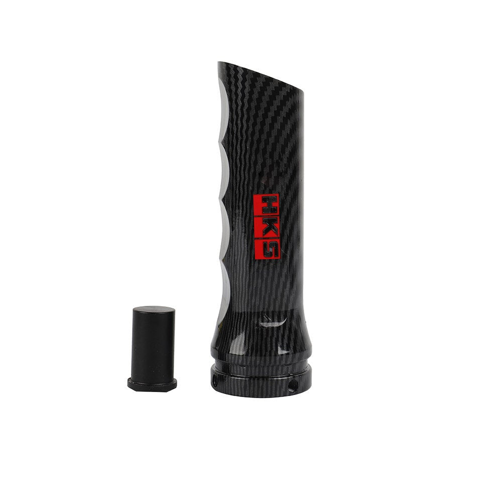 Brand New 1PCS HKS Carbon Fiber Look Style Car Handle Hand Brake Sleeve Universal Fitment Cover