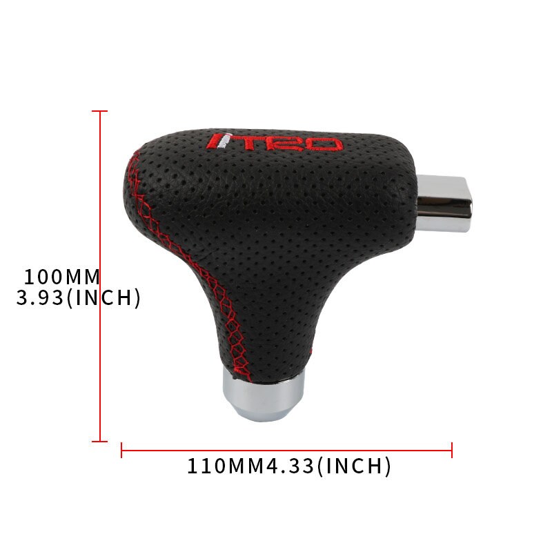 Brand New TRD Universal Black Leather Automatic Transmission Shift Knob For Universal