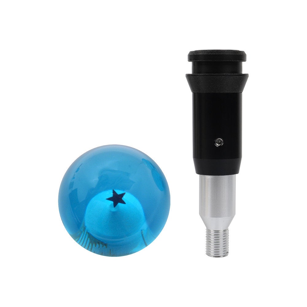 Brand New 1 Star Blue Dragon ball Z Custom 54mm Shift Knob Automatic Transmission Car Racing Gear Shifter