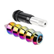 Load image into Gallery viewer, Brand New Universal Bamboo Spiked Style Neo-Chrome Automatic Car Gear Shift Knob Shifter