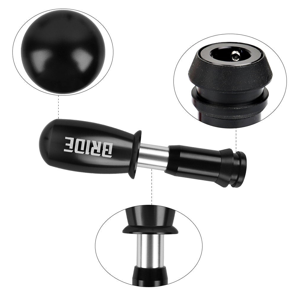 Brand New Bullet BRIDE Black Aluminum Automatic Transmission Car Gear Shift Knob Shifter level