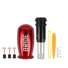 Load image into Gallery viewer, Brand New Bullet BRIDE Red Aluminum Automatic Transmission Car Gear Shift Knob Shifter level
