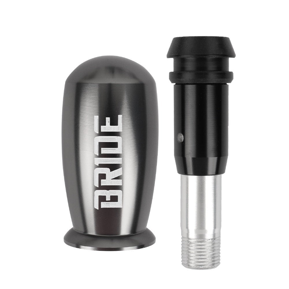 Brand New Bullet BRIDE Gunmetal Aluminum Automatic Transmission Car Gear Shift Knob Shifter level