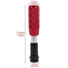 Load image into Gallery viewer, Brand New Universal MOMO Red Aluminum Automatic Gear Stick Shift Knob Shifter Lever Head