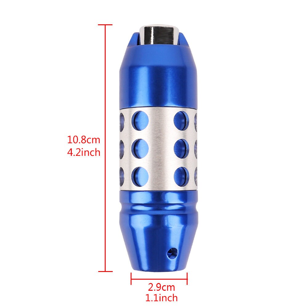 Brand New Universal Blue Aluminum Universal Automatic AT Transmission Car Racing Gear Shift Knob Lever Shifter M8 M10 M12
