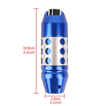 Load image into Gallery viewer, Brand New Universal Blue Aluminum Universal Automatic AT Transmission Car Racing Gear Shift Knob Lever Shifter M8 M10 M12