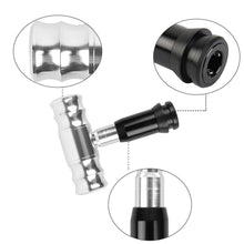 Load image into Gallery viewer, Brand New Aircraft Joystick Silver Aluminum Automatic Car Racing Gear Shift Knob Universal