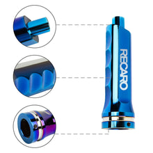 Load image into Gallery viewer, Brand New 1PCS Recaro Titanium Burnt Blue Aluminum Car Handle Hand Brake Sleeve Universal Cover For Universal