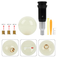 Load image into Gallery viewer, Brand New Jdm Nismo Universal Glow In the Dark Blue Round Ball Shift Knob M8 M10 M12 Adapter