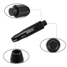Load image into Gallery viewer, Brand New JDM Universal BRIDE Black Aluminum Automatic Stick Gear Shift Knob Shifter