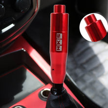 Load image into Gallery viewer, Brand New JDM Universal HKS Red Aluminum Automatic Stick Gear Shift Knob Shifter