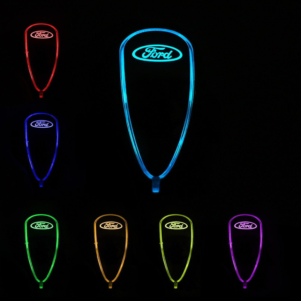 Brand New Ford Universal Auto Gear Shift Knob LED Light Multi Color To – JK Racing Inc