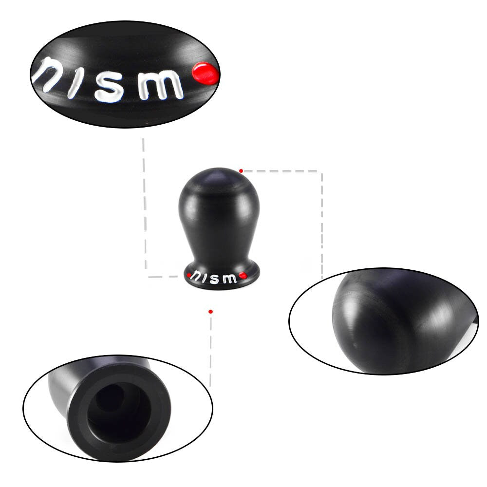 Brand New Universal NISMO Duracon Racing GTR G35 G37 R35 ALTIMA S13 S14 Black Shift Knob