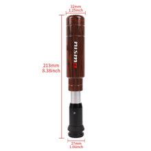 Load image into Gallery viewer, Brand New Universal Nismo Aluminum Wood Automatic Gear Shift Knob Shifter Lever Head