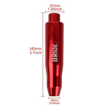 Load image into Gallery viewer, Brand New JDM Universal BRIDE Red Aluminum Automatic Stick Gear Shift Knob Shifter