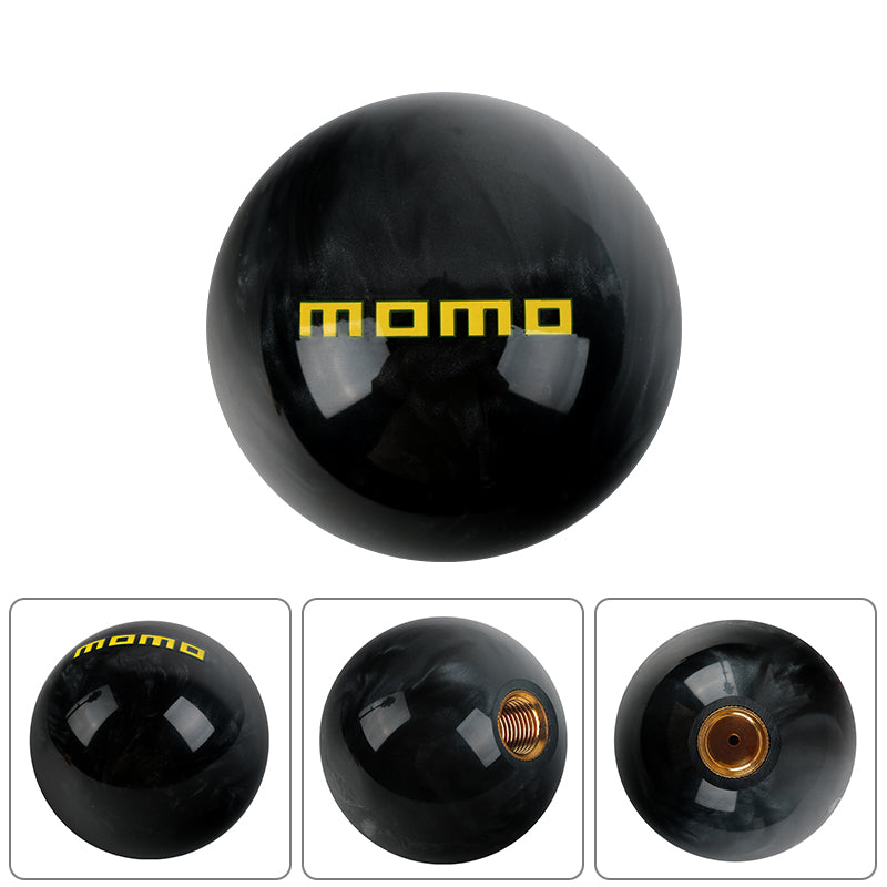 JDM White/Black Pearl Star ball Shift Knob M8x1.25 M10x1.5 M10x1.25 M12x1.25 | UK