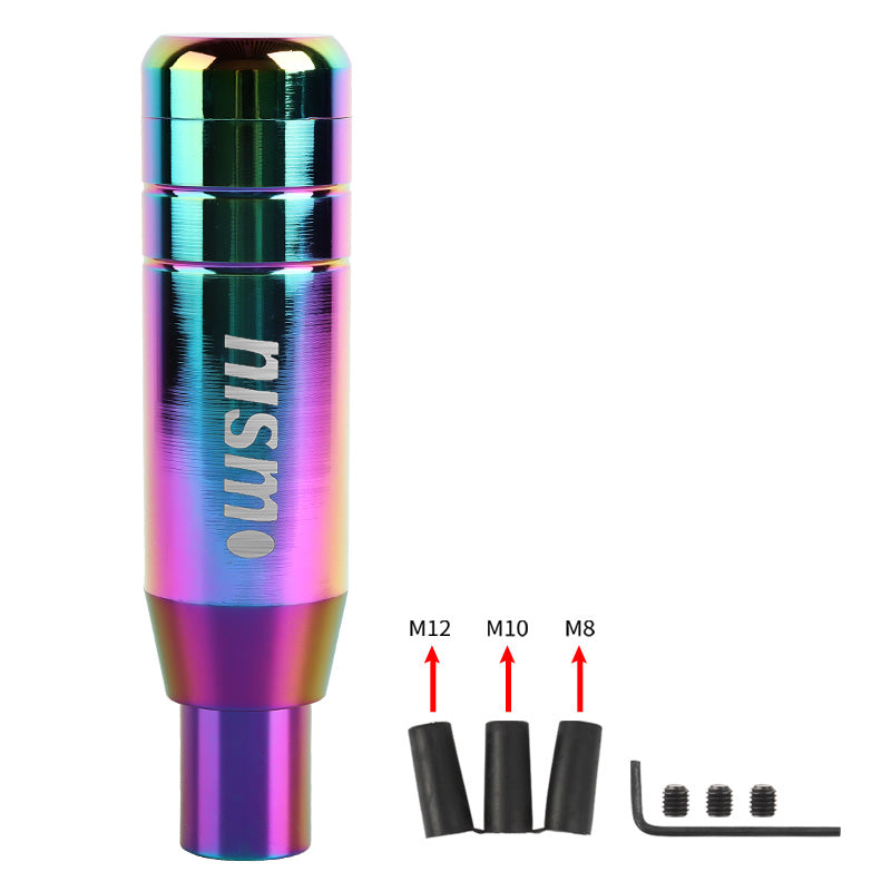 Brand New Universal JDM 13CM Nismo Aluminum Neo Chrome Automatic Gear Stick Shift Knob Lever Shifter