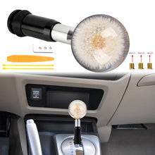 Load image into Gallery viewer, Brand New Universal JDM Dandelion Real Flowers Head Automatic Car Gear Shift Knob Shifter