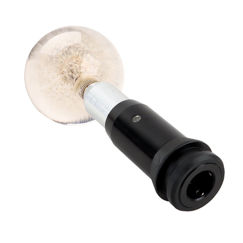 Brand New Universal JDM Dandelion Real Flowers Head Automatic Car Gear Shift Knob Shifter