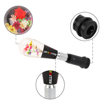 Load image into Gallery viewer, Brand New Universal JDM Ralliart Black Crystal Real Flowers Head Automatic Car Gear Shift Knob shifter
