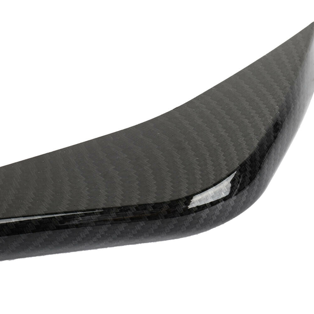 4Pcs Rear Bumper Fins Spoiler Wing Lip Splitter Carbon Fiber Look  Accessories