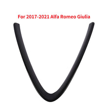 Load image into Gallery viewer, Brand New 2017-2024 Alfa Romeo Giulia Base & Ti Real Carbon Fiber V Shape Grille Cover