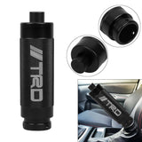 Brand New TRD Black Aluminum Car Handle Hand Brake Sleeve Universal Fitment Cover