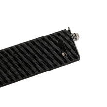 Load image into Gallery viewer, BRAND NEW 1PCS JDM TRD Carbon Fiber Look Bumper Front License Plate Holder Relocate Adjustable Bracket
