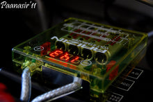 Load image into Gallery viewer, Brand New RAIZIN Yellow Fuel Saver JDM Universal Voltage Stabilizer Connects to Battery