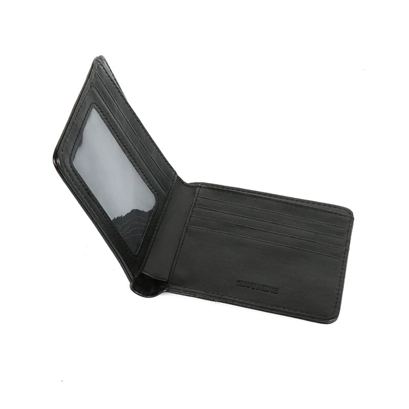 Brand New JDM XL Bride Blue Custom Stitched Racing Fabric Bifold Wallet Leather Gradate Men