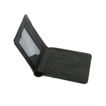 Load image into Gallery viewer, Brand New JDM XL Bride Purple Custom Stitched Racing Fabric Bifold Wallet Leather Gradate Men