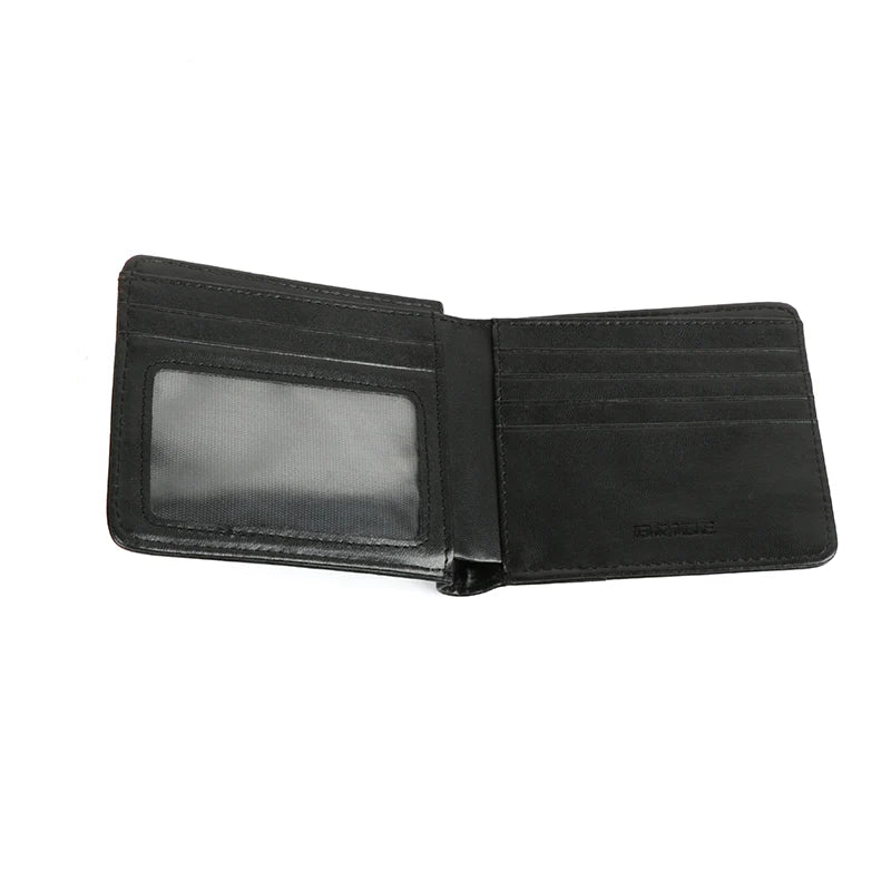 Brand New JDM XL Bride Purple Custom Stitched Racing Fabric Bifold Wallet Leather Gradate Men