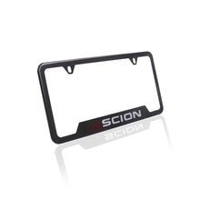 Load image into Gallery viewer, Brand New Universal 2PCS SCION Metal Carbon Fiber Style License Plate Frame