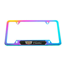 Load image into Gallery viewer, Brand New Universal 1PCS Cadillac Neo Chrome Metal License Plate Frame