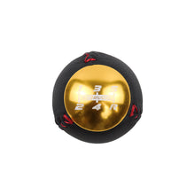Load image into Gallery viewer, BRAND NEW JDM Mugen Leather 5 Speed Shift Knob Gold HONDA CRZ Type R Civic FA5 FG2 SI