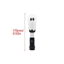 Load image into Gallery viewer, Brand New Universal Ghost Aluminum White Automatic Gear Shift Knob Shifter Lever Head