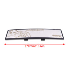 Load image into Gallery viewer, Brand New Hatsune Miku Racing Miku 270mm Wide Curve Car Truck Van Clip On Rear View Mirror Universal Clear Lense