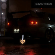 Load image into Gallery viewer, Brand New Devil Demon Broken Heart Glow In The Dark Red JDM TSURIKAWA Ring Subway Train Bus Handle Strap Charm Drift
