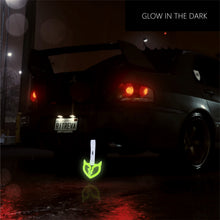 Load image into Gallery viewer, Brand New Devil Demon Broken Heart Yellow Glow In The Dark JDM TSURIKAWA Ring Subway Train Bus Handle Strap Charm Drift