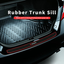 Load image into Gallery viewer, Brand New Toyota Rubber Anti-Scratch Rear Guard Bumper Protector Trim Trunk Sill Cover