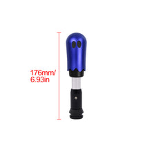 Load image into Gallery viewer, Brand New Universal Ghost Aluminum Blue Automatic Gear Shift Knob Shifter Lever Head