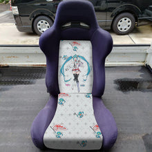 Load image into Gallery viewer, Brand New Hatsune Miku Fabric Material SEAT Cover Cloth For Universal Interior