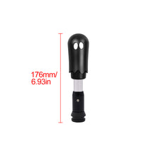 Load image into Gallery viewer, Brand New Universal Ghost Aluminum Black Automatic Gear Shift Knob Shifter Lever Head